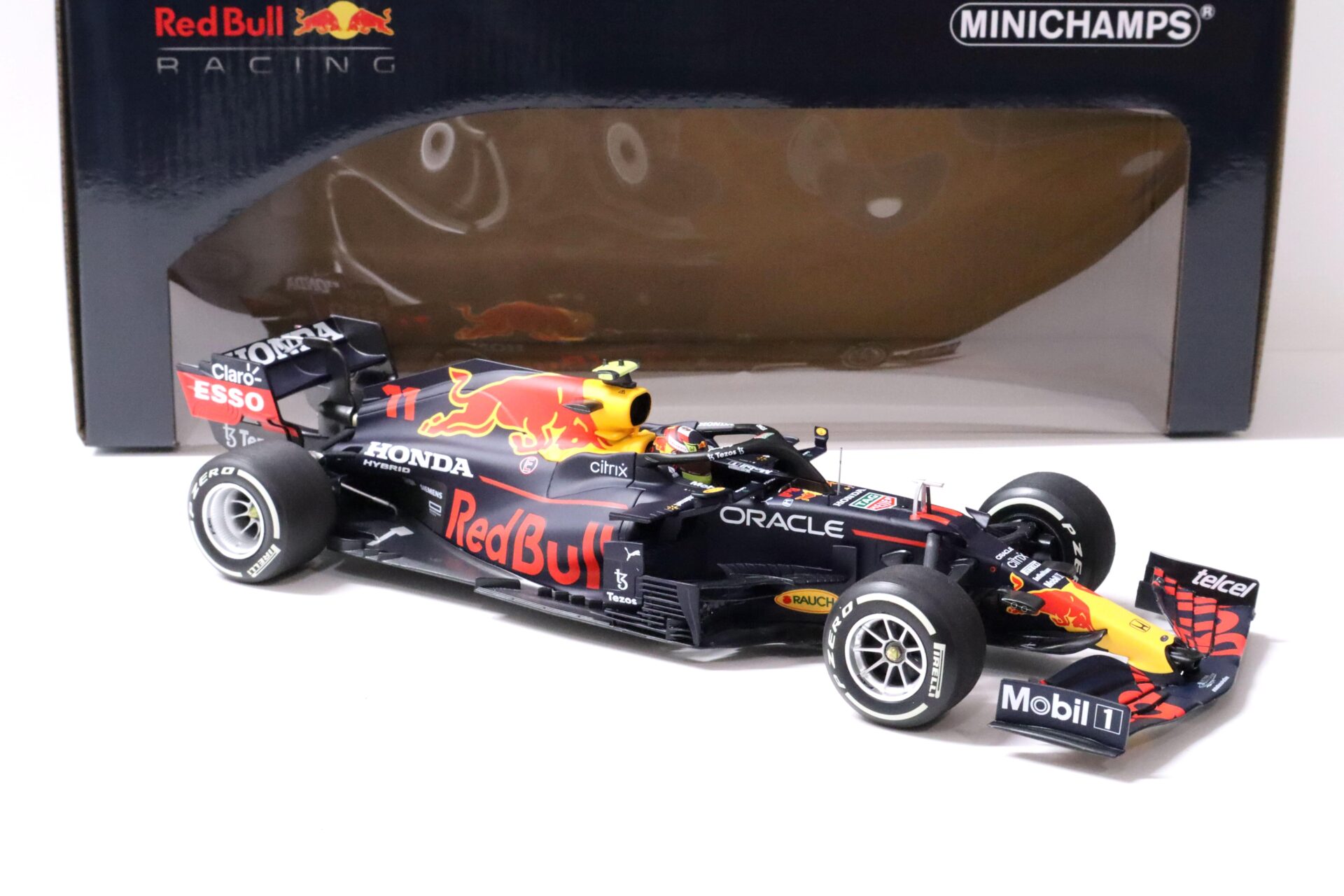 1:18 Minichamps F1 RED BULL Racing Honda RB16B Sergio Perez Monaco GP 2021