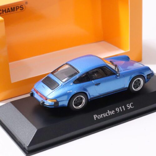 1:43 Minichamps Porsche 911 SC Coupe blue metallic 1979