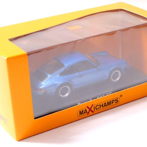 1:43 Minichamps Porsche 911 SC Coupe blue metallic 1979