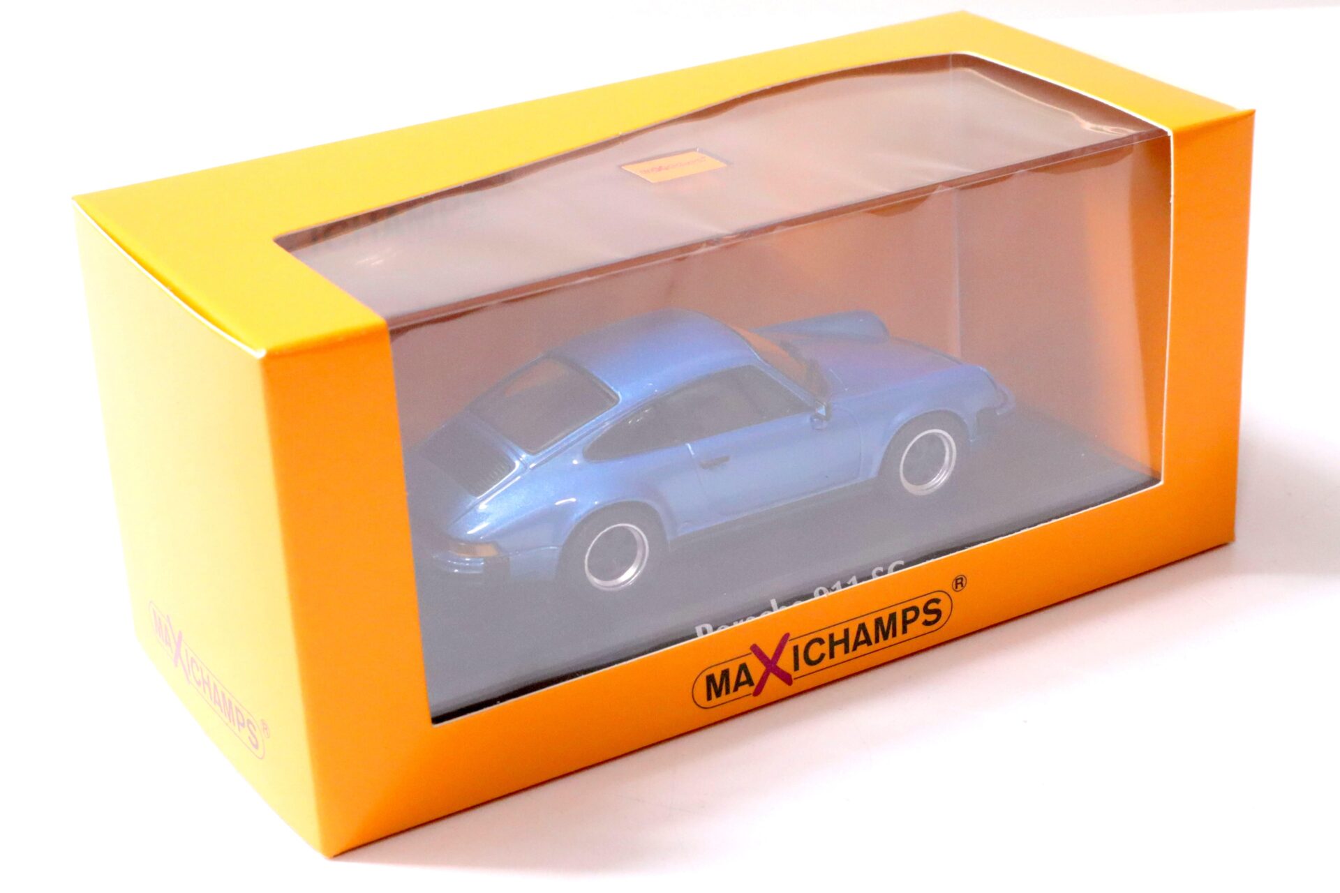 1:43 Minichamps Porsche 911 SC Coupe blue metallic 1979