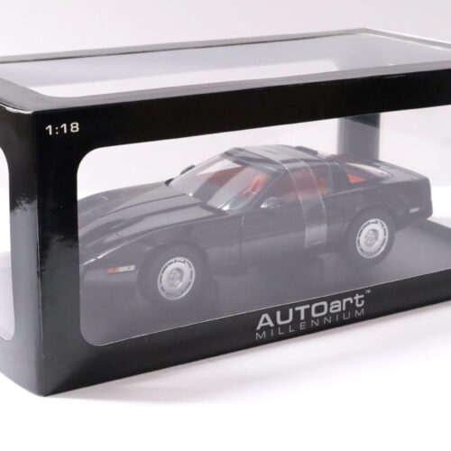 1:18 AUTOart Chevrolet Corvette C4 black metallic/ red 1986