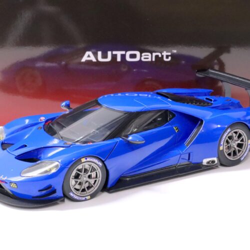 1:18 AUTOart Ford GT LM Le Mans 2018 Plain Body Color Version blue 81812