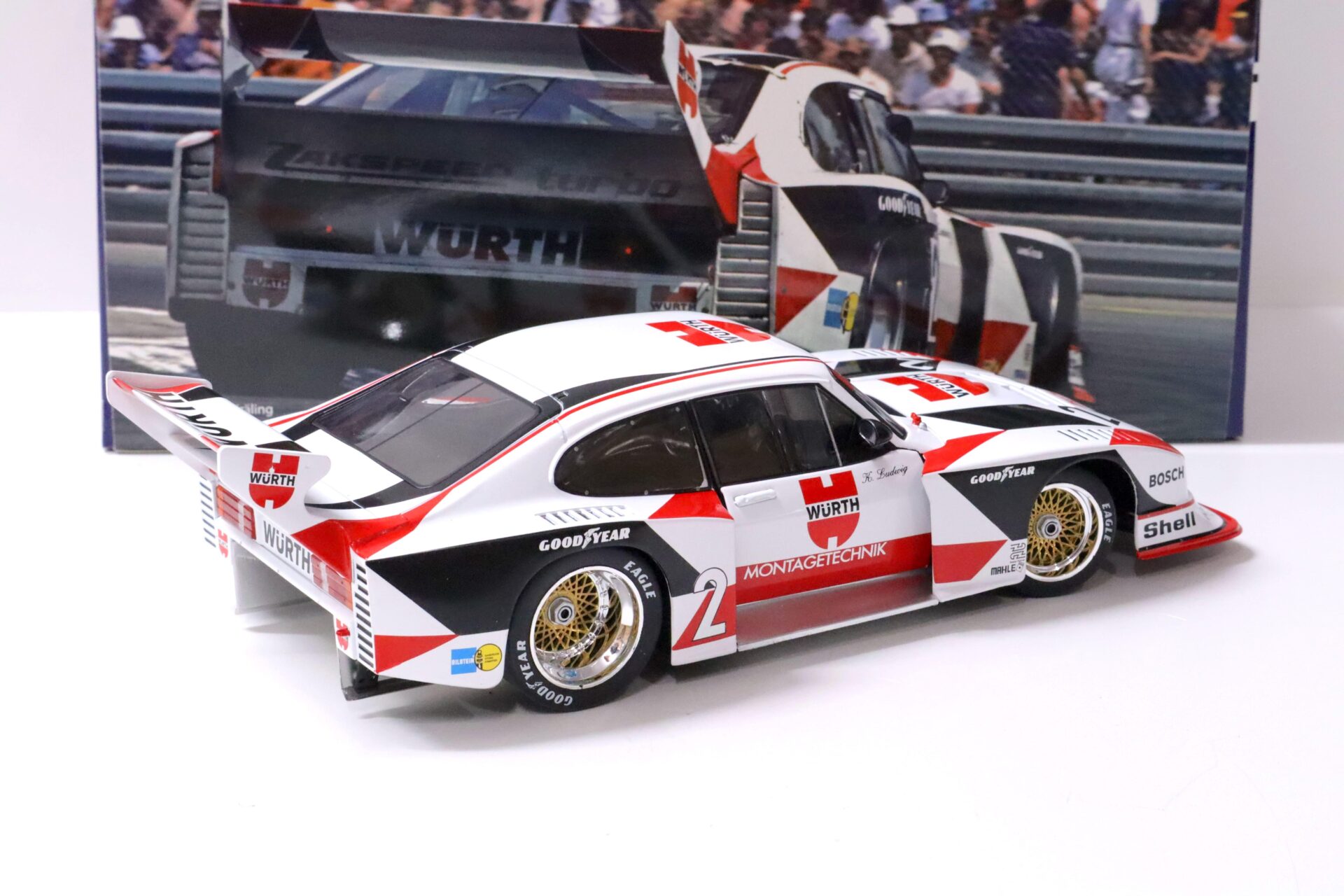 1:18 WERK83 Ford Capri Turbo Gr.5 DRM 1981 Ludwig WÜRTH #2