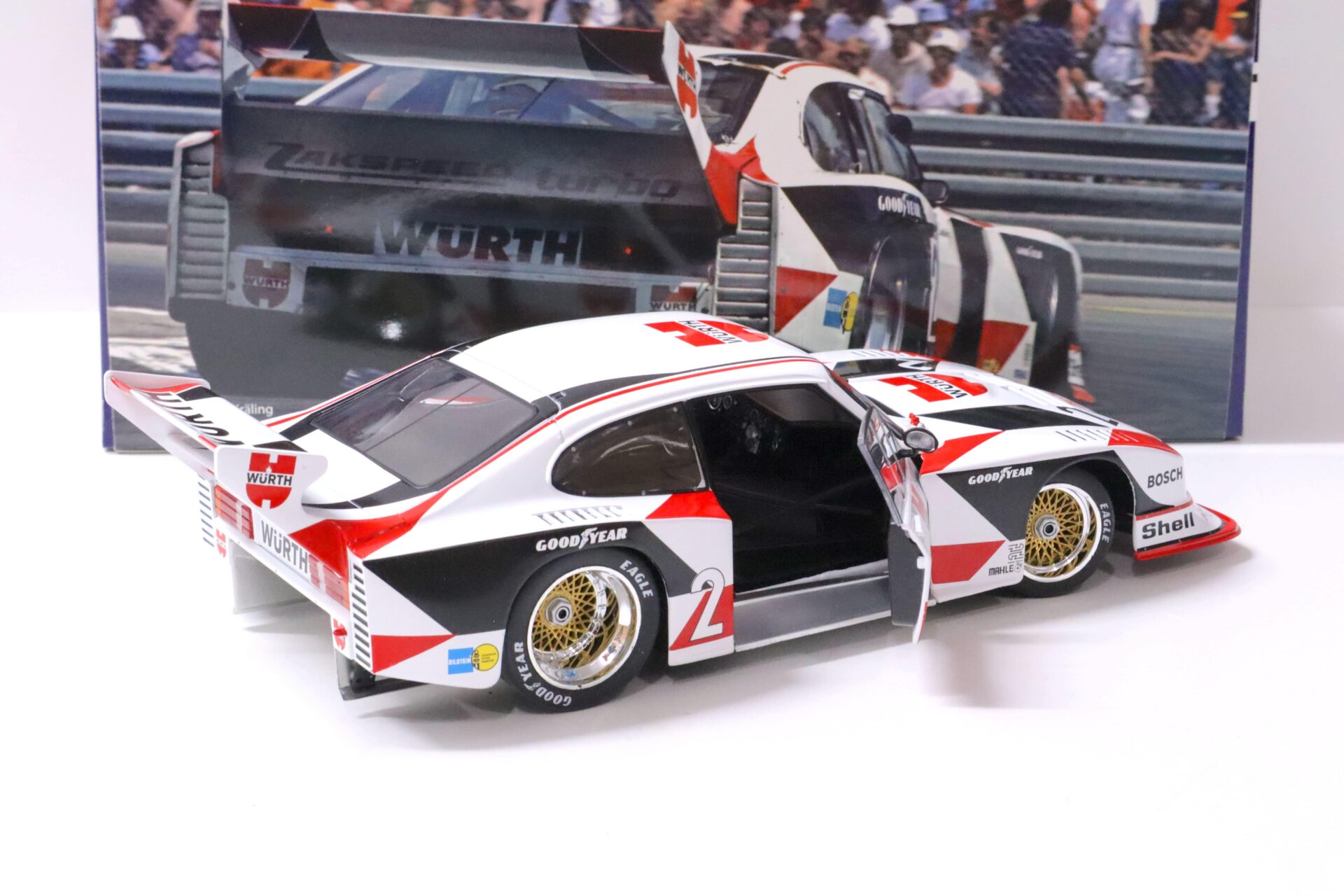 1:18 WERK83 Ford Capri Turbo Gr.5 DRM 1981 Ludwig WÜRTH #2