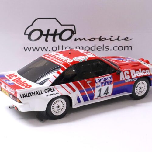 1:18 OTTO mobile OT932 Opel Manta R RAC Rally 1985 Lombard #14 AC Delco