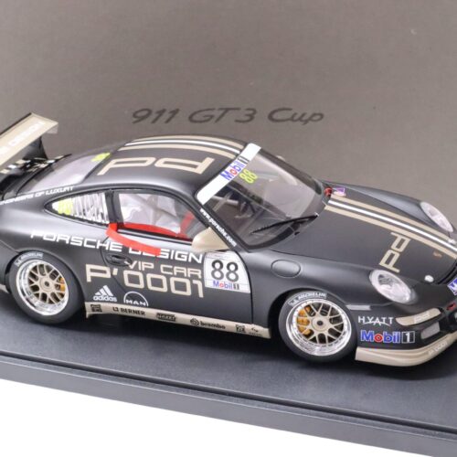 1:18 AUTOart Porsche 911 (997) GT3 CUP VIP CAR #88 black DEALER VERSION