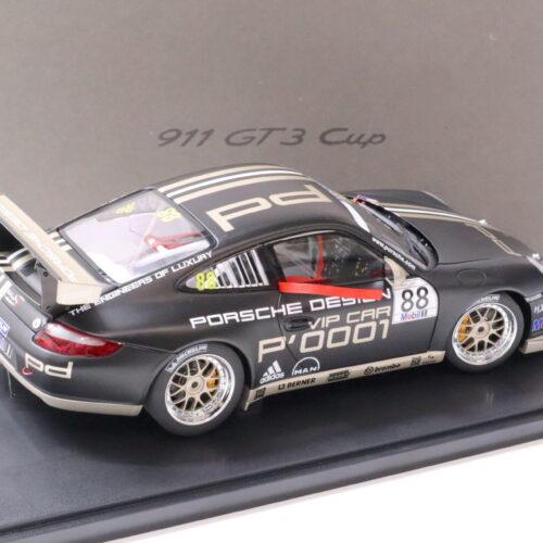 1:18 AUTOart Porsche 911 (997) GT3 CUP VIP CAR #88 black DEALER VERSION