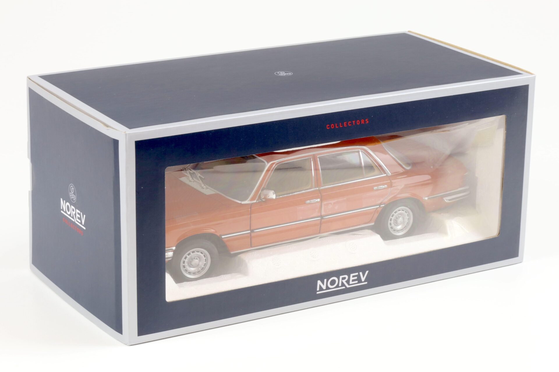 1:18 Norev Mercedes 450 SEL 6.9 Limousine 1976 inca orange