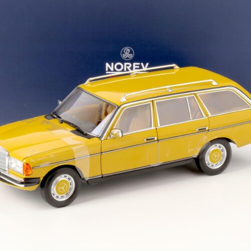 1:18 Norev Mercedes 200T W123 T-Modell Kombi yellow 1982