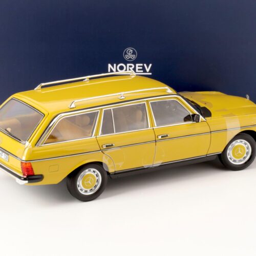 1:18 Norev Mercedes 200T W123 Estate yellow 1982 - Image 3