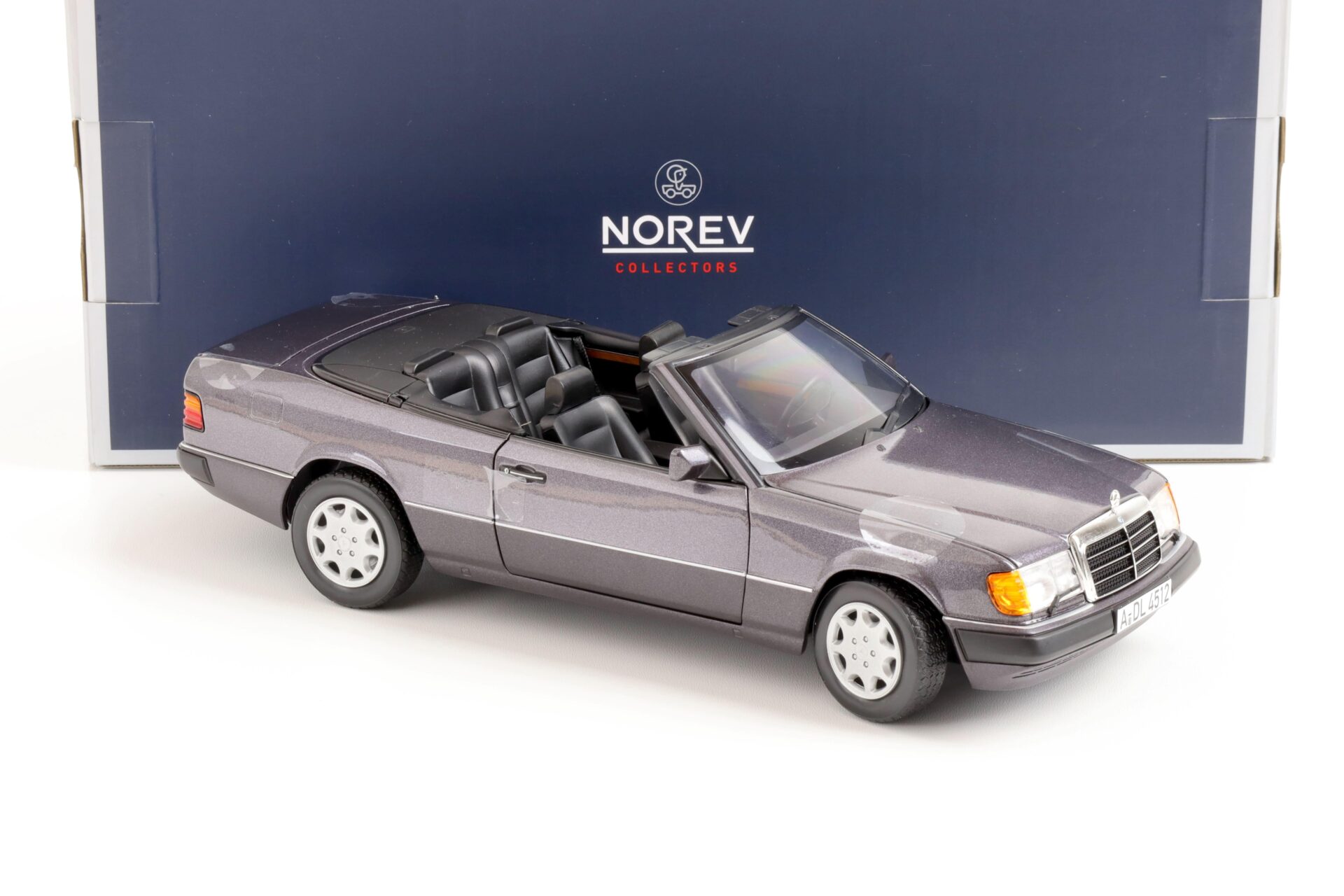 1:18 Norev Mercedes 300 CE-24 A124 Convertible bornit metallic 1990