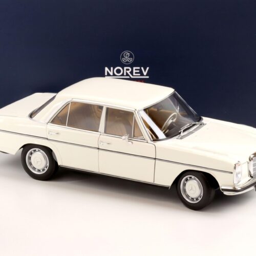 1:18 Norev Mercedes 200 Strich-Acht /8 Limousine W115 white 1968