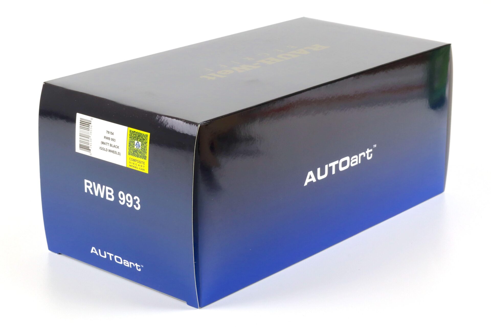 1:18 AUTOart Porsche 911 (993) RWB 993 matt black/ gold wheels