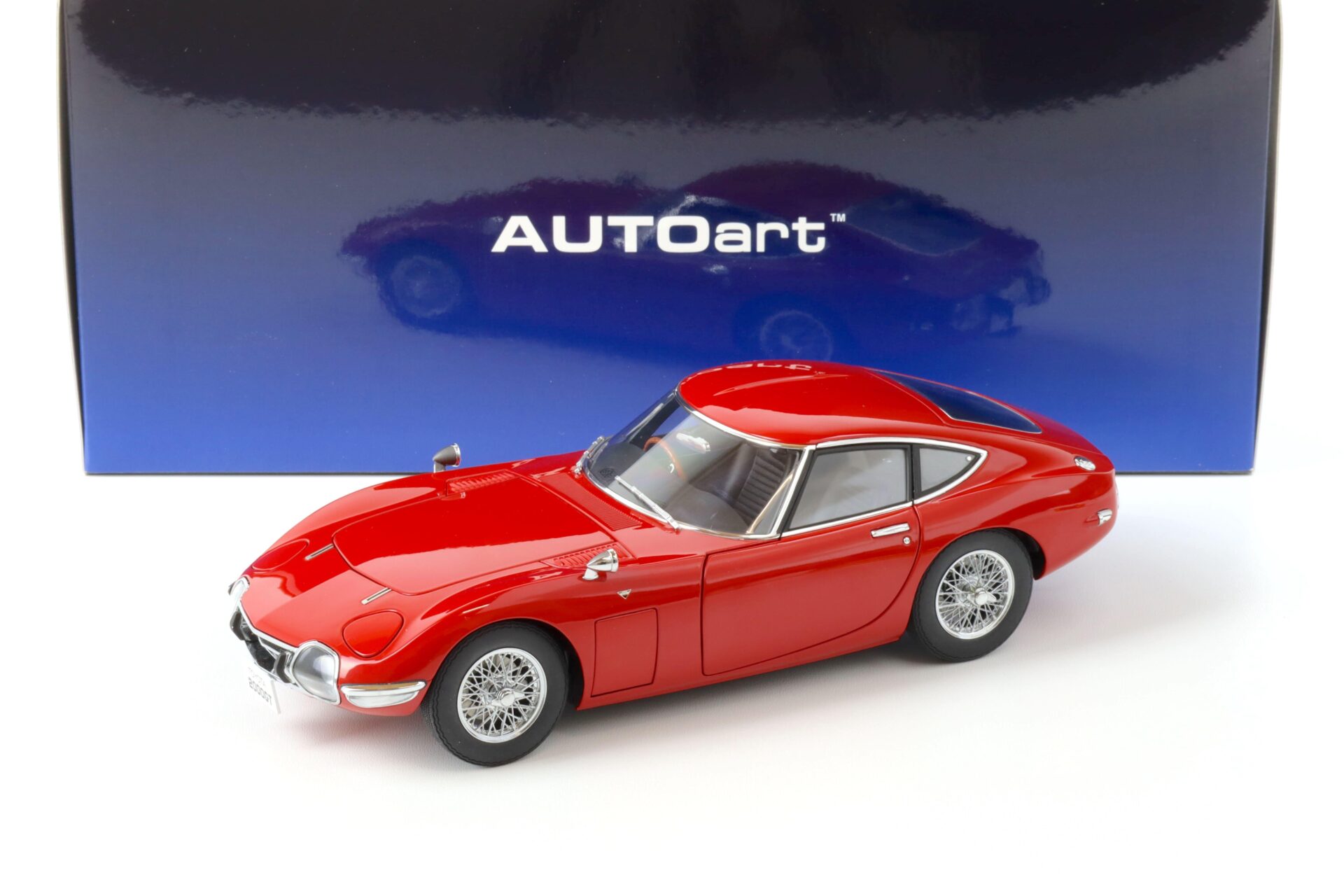 ID 64235 orig.jpg 1:18 AUTOart 1965 Toyota 2000GT Coupe red with Spoke wheels