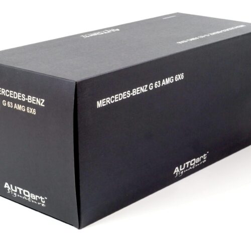 1:18 AUTOart Mercedes G63 AMG 6x6 Designo Platinum Magno 76308