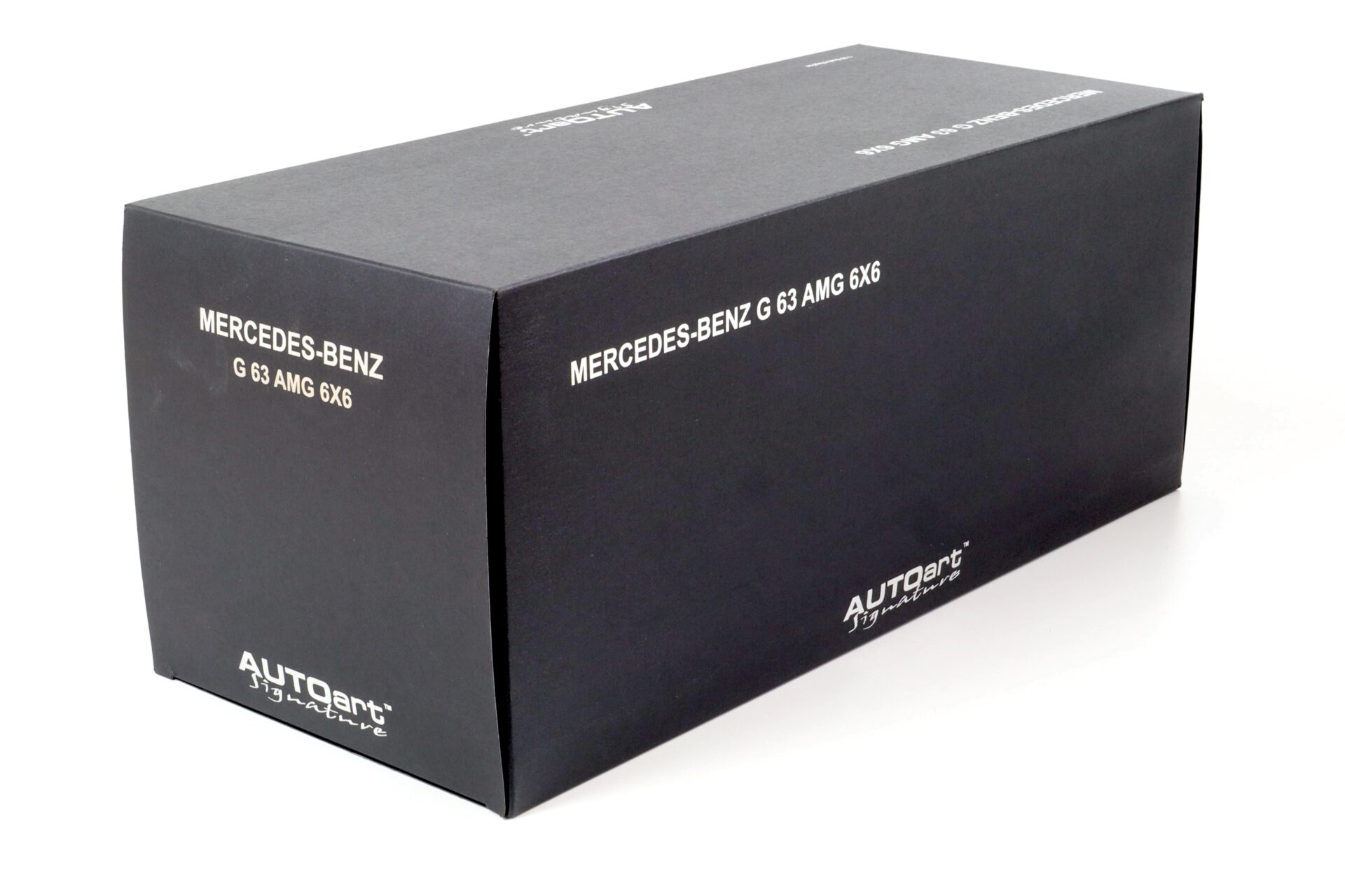 1:18 AUTOart Mercedes G63 AMG 6x6 Designo Platinum Magno 76308
