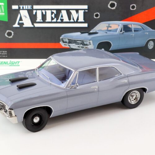 1:18 Greenlight 1967 Chevrolet Impala Sedan "The A-Team" blue