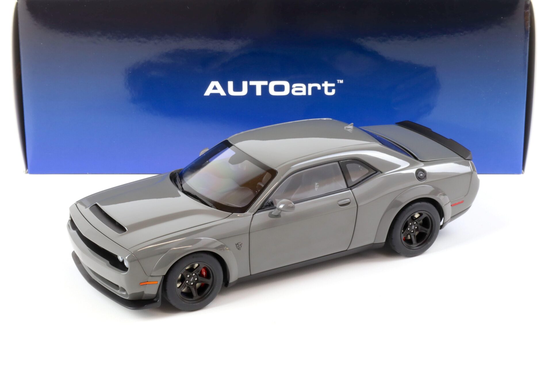 1:18 AUTOart Dodge Challenger SRT DEMON 2018 Destroyer grey