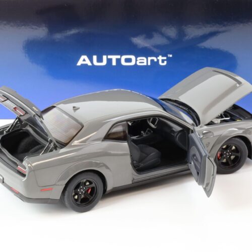 1:18 AUTOart Dodge Challenger SRT DEMON 2018 Destroyer grey
