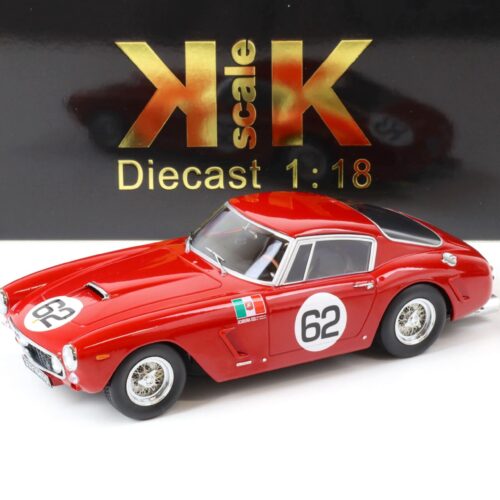 1:18 KK-Scale Ferrari 250 SWB Competizione Winner Monza 1960 red #62