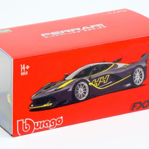 1:43 Bburago Signature Ferrari FXX-K #44 black/ yellow