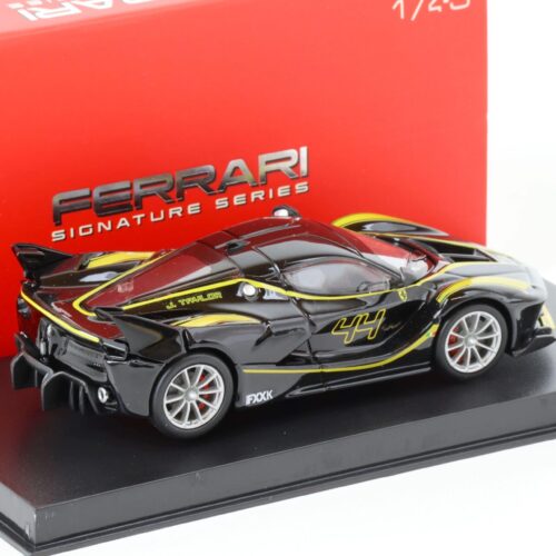 1:43 Bburago Signature Ferrari FXX-K #44 black/ yellow