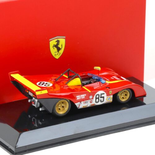 1:43 Bburago Ferrari 312P 6h Watkins Glen 1972 J.Ickx/ M. Andretti #85