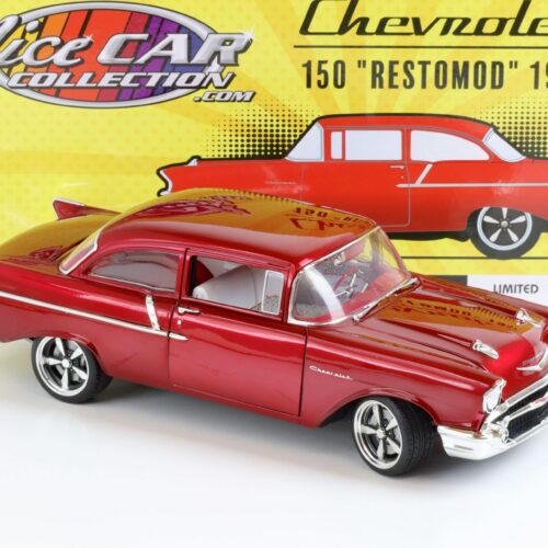 1:18 ACME 1957 Chevrolet 150 Restomod Candy red *NICE CAR EDITION*