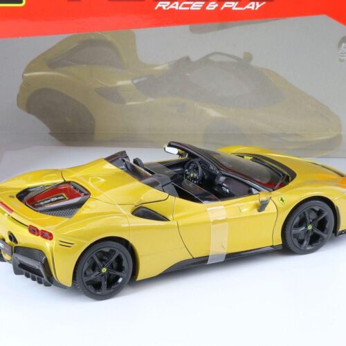 1:18 Bburago R&P Ferrari SF90 Spider Hybrid gold metallic 2019