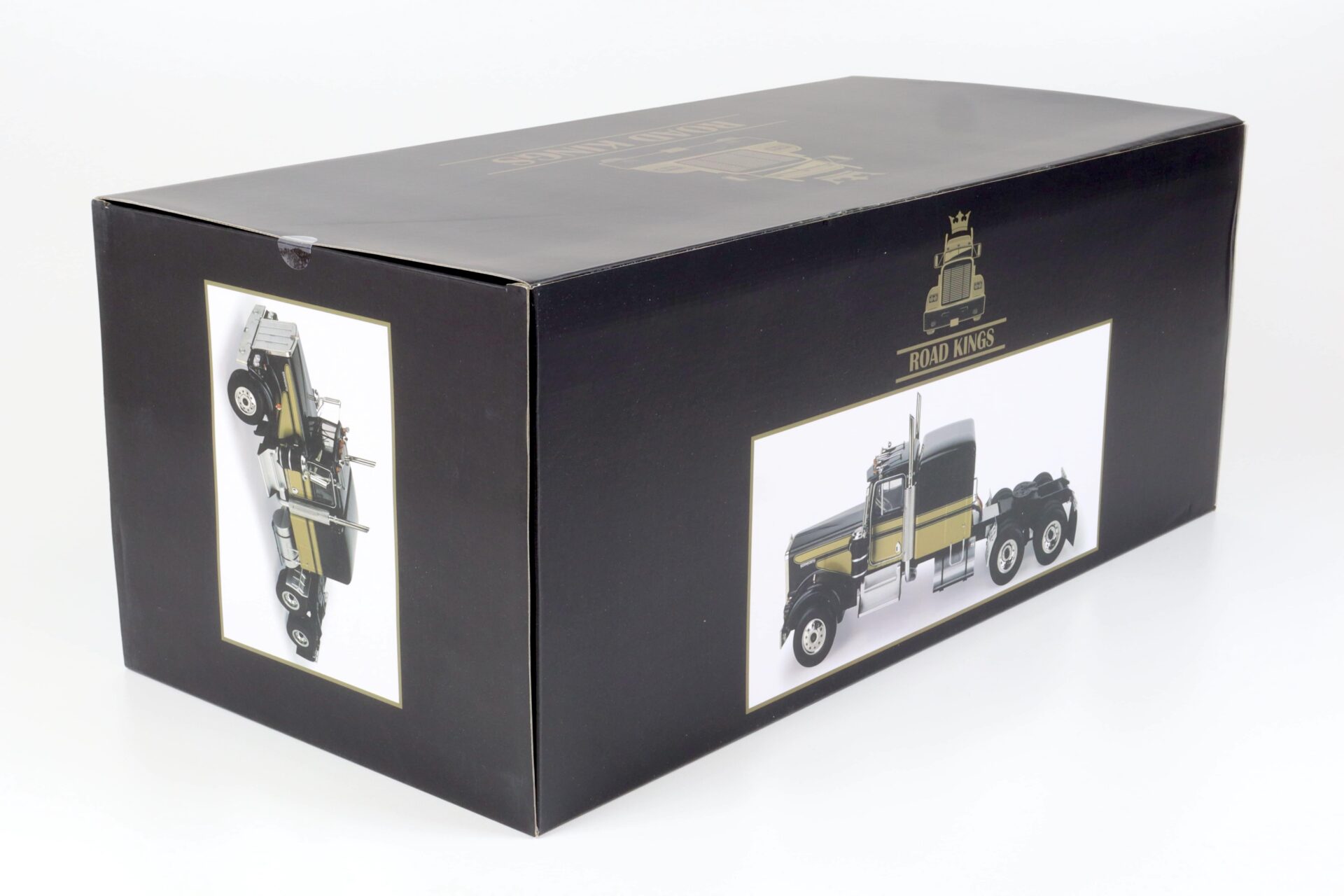 1:18 Road Kings LKW Kenworth W900 black/ gold RK180121 Smokey and Bandit
