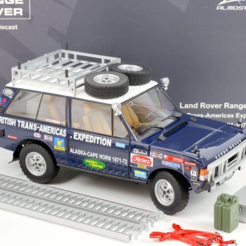1:18 Almost Real Land Rover Range Rover Trans-Americans Expedition 765K 1971-72