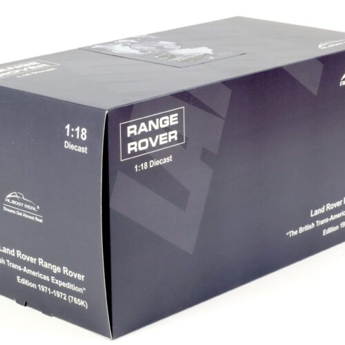 1:18 Almost Real Land Rover Range Rover Trans-Americans Expedition 765K 1971-72