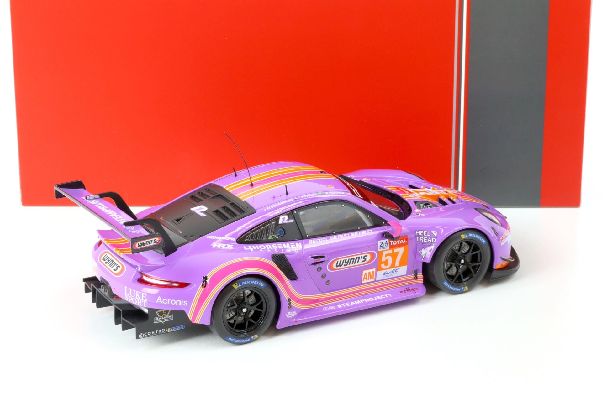 1:18 IXO Porsche 911 RSR #57 24h LeMans 2020 Bleekemolen, Fraga, Keating