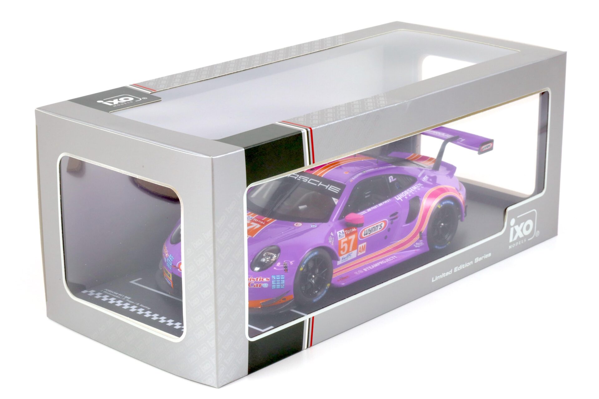 1:18 IXO Porsche 911 RSR #57 24h LeMans 2020 Bleekemolen, Fraga, Keating