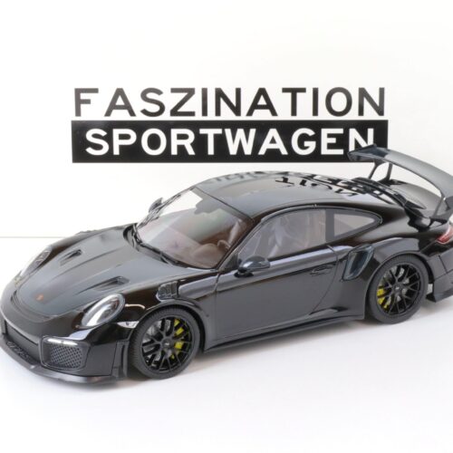 1:18 Minichamps Porsche 911 (991.2) GT2 RS Coupe Weissach Package black 2018