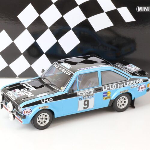 1:18 Minichamps Ford Escort RS 1800 Esso Clark/ Wilson #9 Lombard RAC Rally 1978