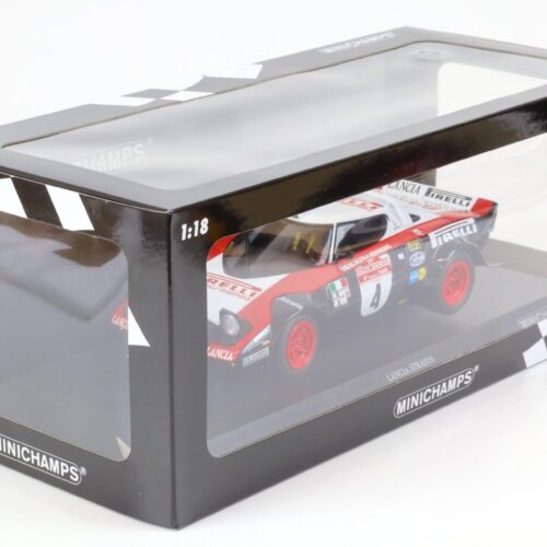 1:18 Minichamps Lancia Stratos Pirelli Alen/ Kivimäki #4 Winner Rally Sanremo 1978