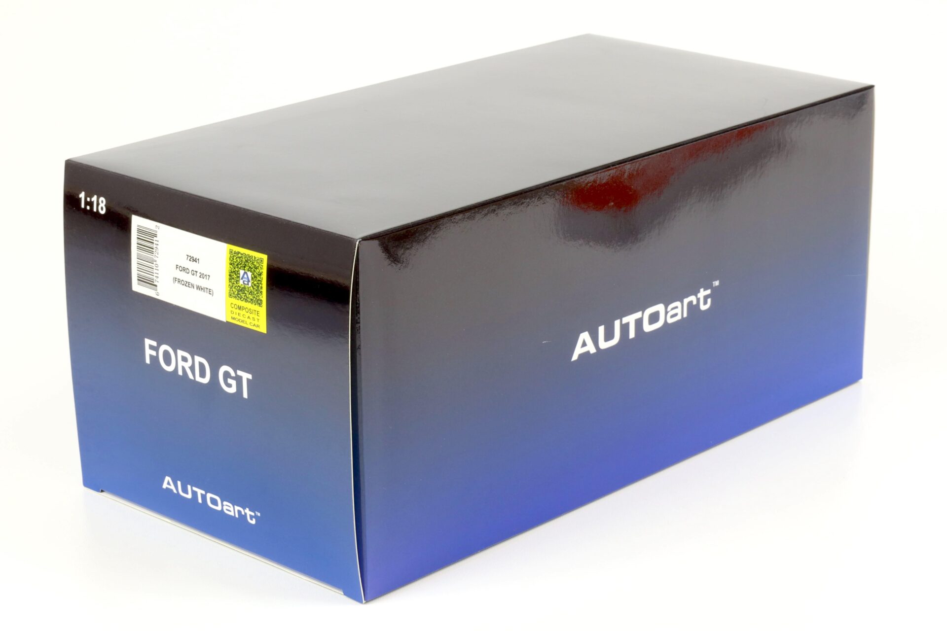 1:18 AUTOart Ford GT 2017 Frozen white 72941