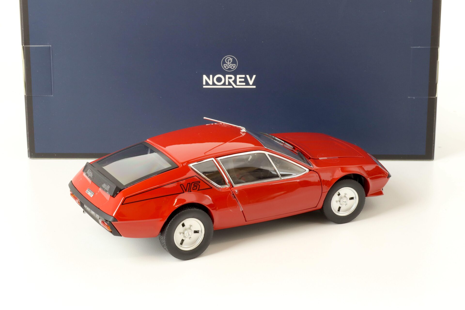 1:18 Norev Renault Alpine A310 V6 red with V6 deco 1979 - Limited 200 pcs.