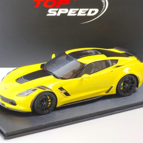 1:18 TOP SPEED Chevrolet Corvette Grand Sport Corvette Racing yellow TS0119
