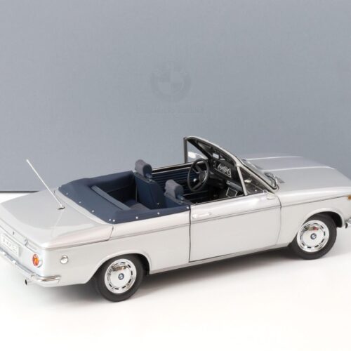 1:18 Minichamps BMW 1600 Cabrio Convertible silver DEALER VERSION