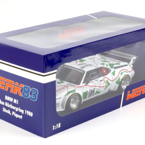 1:18 WERK83 BMW M1 PROCAR #201 Stuck Piquet 3rd 1000km Nürburgring 1980