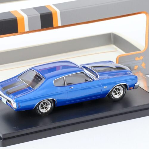 1:43 Premium X Chevrolet Chevelle SS Coupe 1970 blue metallic/ black
