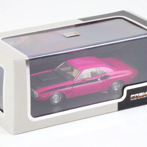 1:43 Premium X Dodge Challenger T/A Coupe 1970 pink/ black