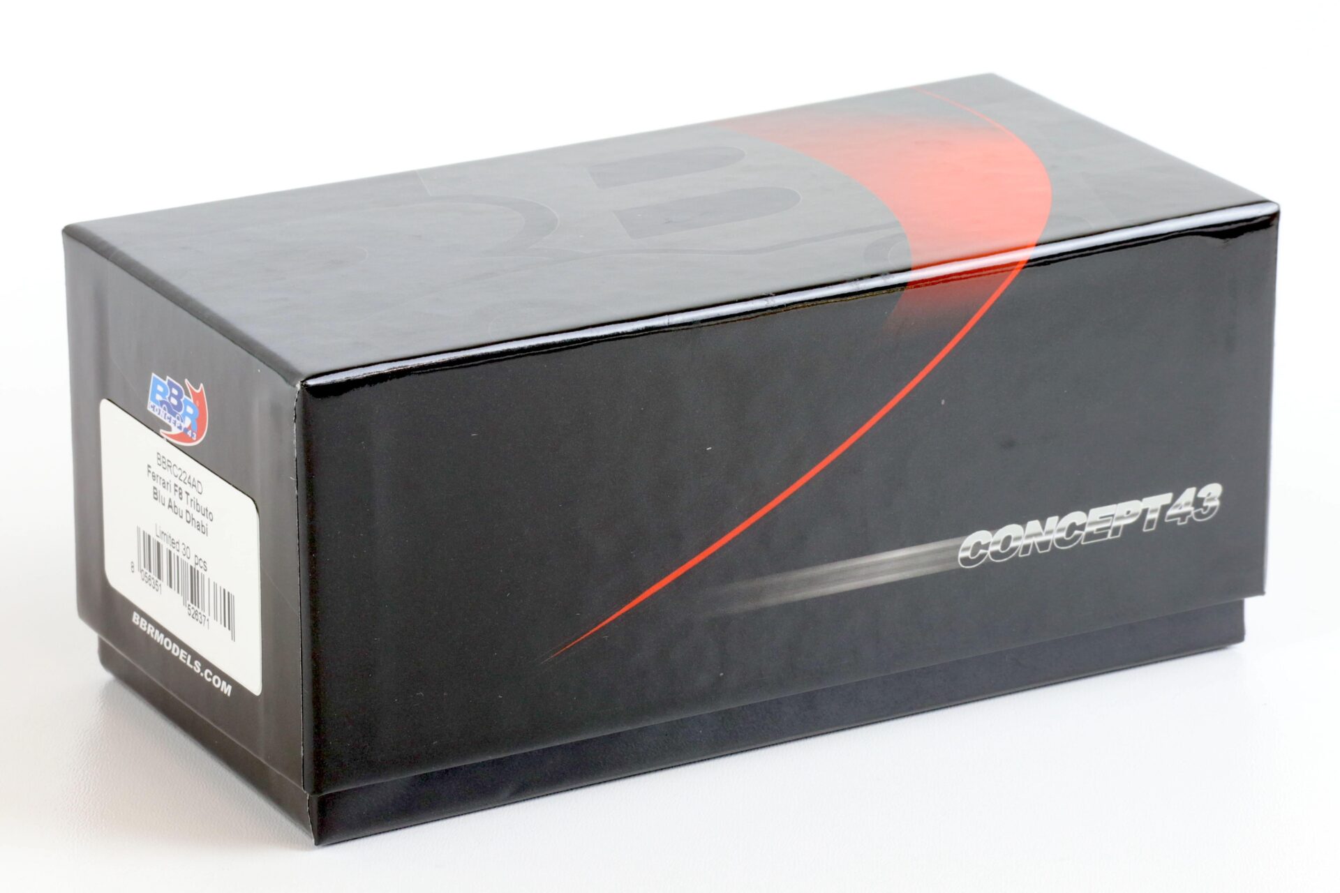 1:43 BBR Ferrari F8 Tributo Blu Abu Dhabi blue - Limited Edition 30 pcs.