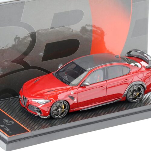1:43 BBR Alfa Romeo Giulia GTAm Rosso Competizione red - Limited Edition 159 pcs.