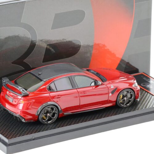 1:43 BBR Alfa Romeo Giulia GTAm Rosso Competizione red - Limited Edition 159 pcs.