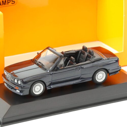 1:43 Minichamps BMW M3 E30 Cabriolet 1988 dark blue metallic