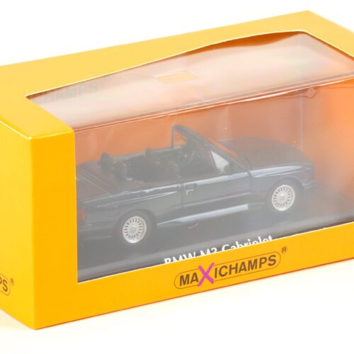 1:43 Minichamps BMW M3 E30 Cabriolet 1988 dark blue metallic