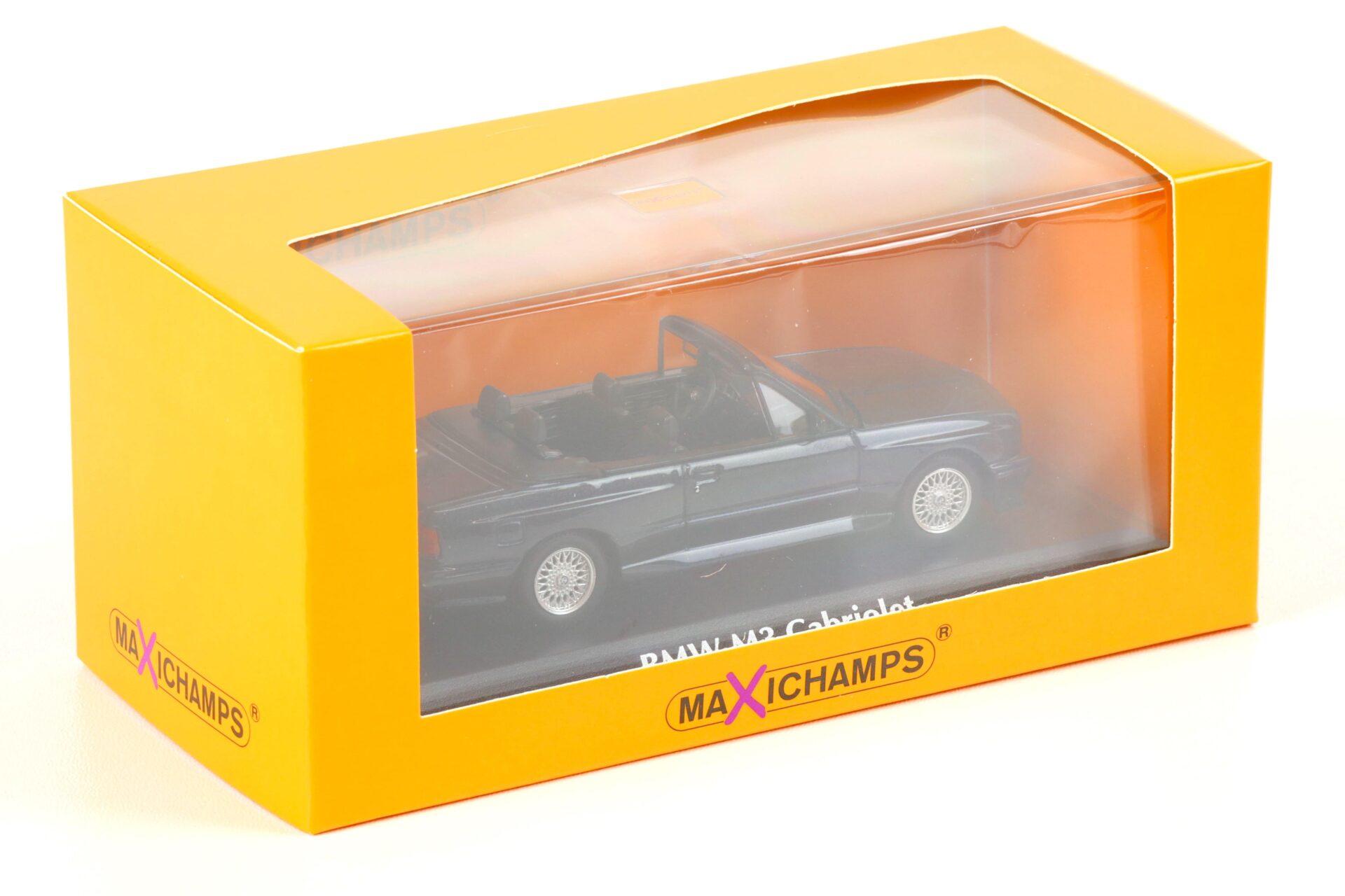 1:43 Minichamps BMW M3 E30 Cabriolet 1988 dark blue metallic